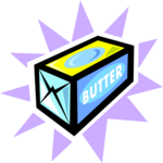 Butter 3 Clip Art
