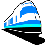 Bullet Train 3 Clip Art