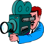 Cameraman 2 Clip Art