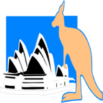 Sydney Opera House 05 Clip Art