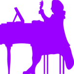 Pianist 04 Clip Art