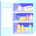 Medicine Cabinet 4 Clip Art