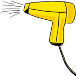 Hair Dryer 07 Clip Art