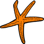Starfish 15 Clip Art