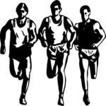 T & F - Runners 5 Clip Art
