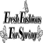 Fresh Fashions Heading