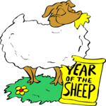 Year of the Sheep Clip Art