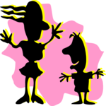 Couple - Silhouette Clip Art