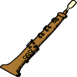 Saxophone - Soprano Clip Art
