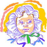 Baby Face 2 Clip Art