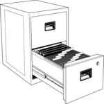 File Cabinet 15 Clip Art