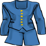 Blazer - Women's Clip Art