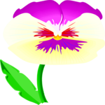 Pansy 1 Clip Art