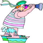 Clown Sailor Clip Art