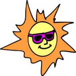 Sun 146 Clip Art