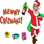 Mewwy Crizmahs! Clip Art