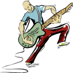 Guitarist 29 Clip Art