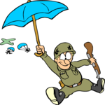 Umbrella Parachute Clip Art