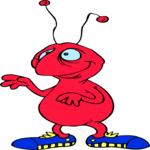 Little Red Guy Clip Art