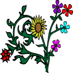 Flowers 205 Clip Art