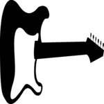 Guitar - Electric 03 Clip Art