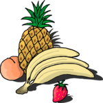 Assorted Fruits 04 Clip Art