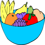 Fruit Bowl 07 Clip Art