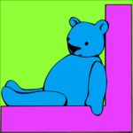 Corner Bear Clip Art