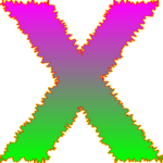 Sizzle Condensed X 1 Clip Art