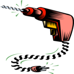 Drill - Electric 10 Clip Art