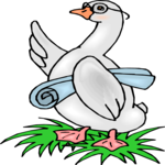 Scholar - Goose Clip Art