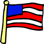 Flag 61 Clip Art