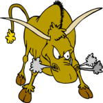 Bull - Angry 3 Clip Art