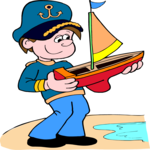 Model Boat Clip Art