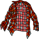 Shirt - Flannel Clip Art