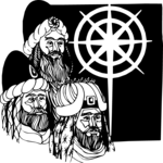 Wisemen 11 Clip Art