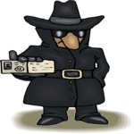 Secret Agent 8 Clip Art