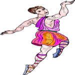 Woman Dancing 4 Clip Art