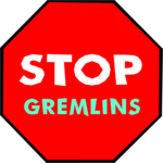 Stop Gremlins Clip Art