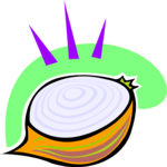 Onion 22 Clip Art