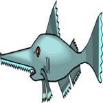 Sawfish 1 Clip Art