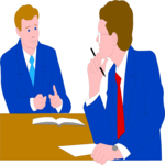 Businessmen 1 Clip Art