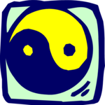 Yin Yang 04 Clip Art