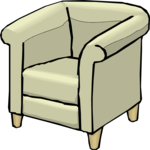 Armchair 23 Clip Art