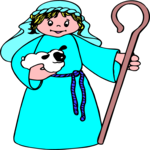 Shepherd Boy 3 Clip Art