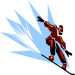 Snowboarder 28 Clip Art