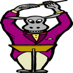 Conductor - Donkey Clip Art