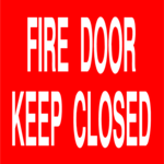 Keep Door Closed Clip Art