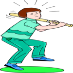 Baseball Player Clip Art