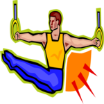 Gymnast 33 Clip Art